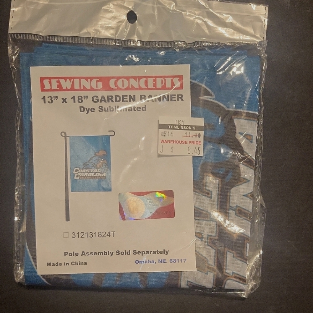 13"x18" Coastal Carolina Garden Banner